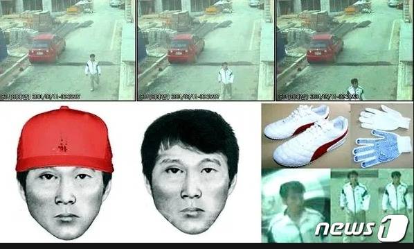 2005년 6월 17일 논산 성폭행 현장 CCTV에 잡힌 이중구. (JTBC 갈무리) ⓒ 뉴스1