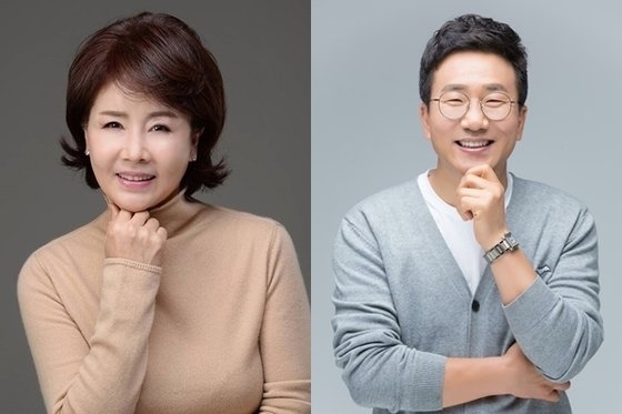 배우 선우은숙(왼쪽), 아나운서 유영재. 사진 ㅣ스타잇 엔터테인먼트
