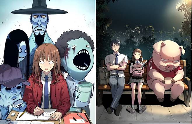 노미영 작가의 '오!단군' 작화