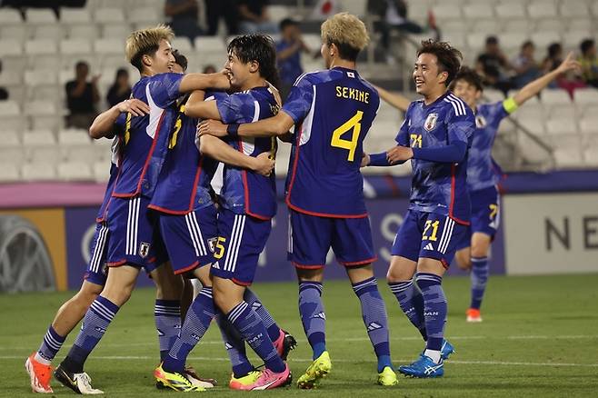 U-23 아시안컵 조별리그 2연승을 달린 일본. 도하 | AFP연합뉴스