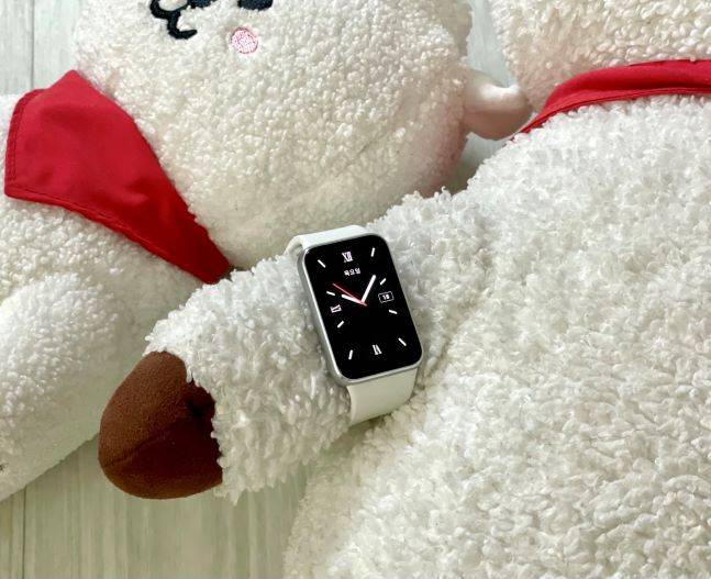 삼성전자 갤럭시핏3./사진=백유진 기자 byj@