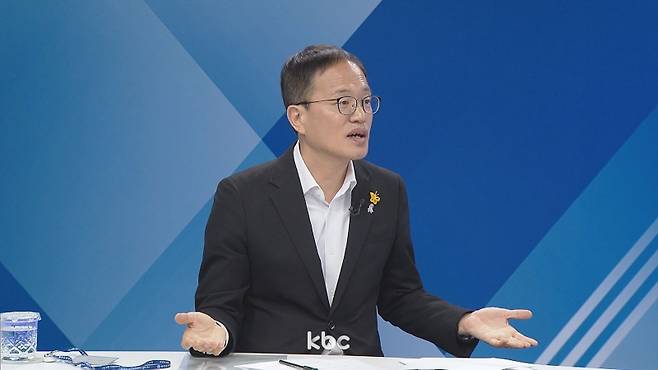 ▲ 23일 KBC '여의도초대석'에 출연한 박주민 의원