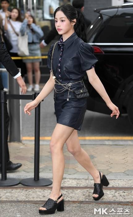 뉴진스 민지가 독보적인 아우라를 발산했다.사진=천정환 기자