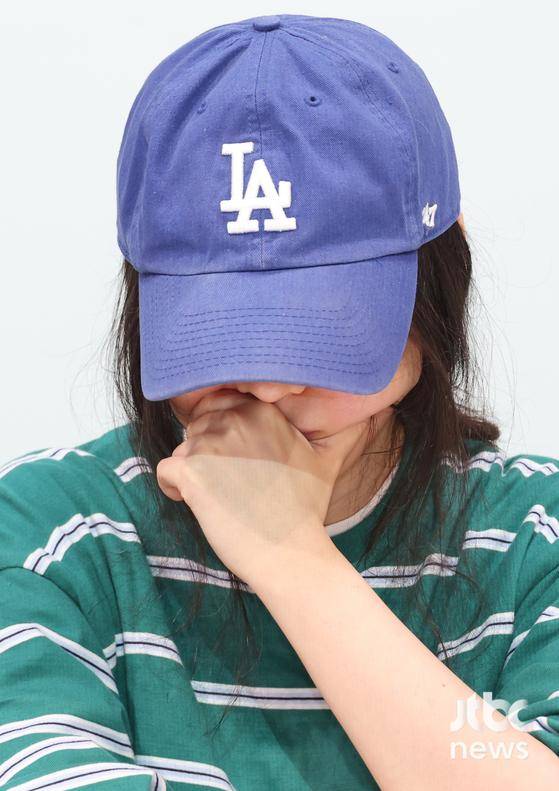 하이브 산하 레이블 어도어 민희진 대표가 25일 오후 서울 서초구 한국컨퍼런스센터에서 진행된 긴급 기자회견에 참석했다. 김현우 엔터뉴스팀 기자 kim.hyunwoo3@jtbc.co.kr (콘텐트비즈니스본부)