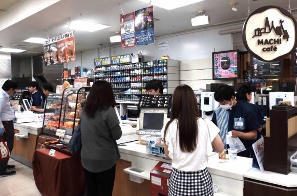 일본 편의점 사진. 서울신문 DB