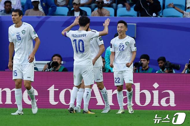 우즈베키스탄이 AFC U23 준결승에 올랐다. ⓒ AFP=뉴스1