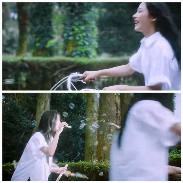 27일 밤 12시에 하이브 레이블의 유튜브 채널을 통해 공개된 ‘버블 검’은 ‘3분 41초’ 분량의 영상이 공개된 이후, 단 12시간 만에 500만 뷰를 돌파하며 28일 오후에는 천백만 뷰를 넘어서는 기록적인 조회수를 기록했다. / 사진 = ‘버블검’ 캡처