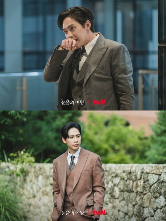 배우 박성훈이 tvN '눈물의 여왕'을 통해 다시 한번 악역에 도전했지만 별다른 매력을 보여주지 못했다. /tvN