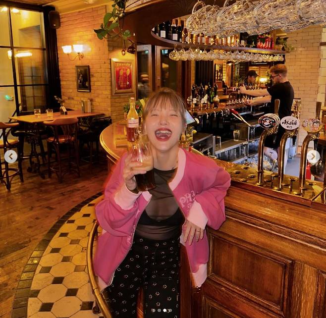 AOA 지민 인스타그램 캡처