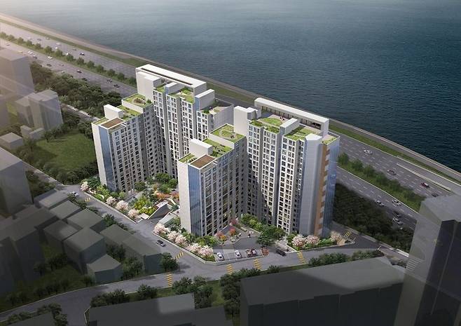 서울 강남구 청담건영아파트 리모델링 조감도. 청담건영리모델링조합 제공