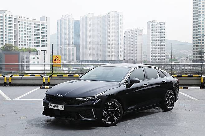 기아 더 뉴 K5. 김학수 기자