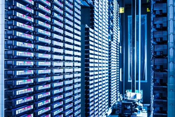 데이터센터 이미지. 게티이미지