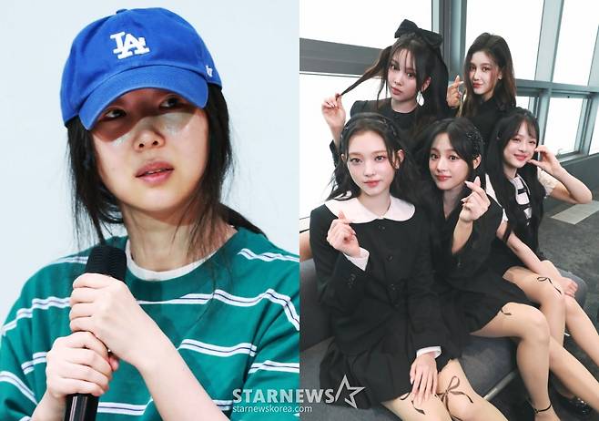 어도어 민희진 대표, 뉴진스 /사진=스타뉴스