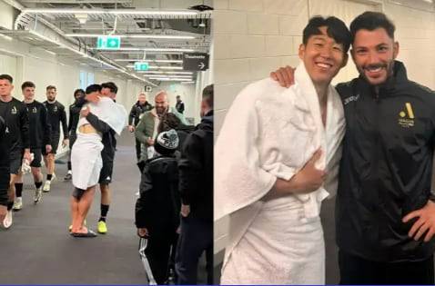 잉글랜드 토트넘 홋스퍼 소속 손흥민(32)이 어린 시절 독일에서 함께 성장한 절친 톨가이 아슬란(34)과 호주에서 재회했다.