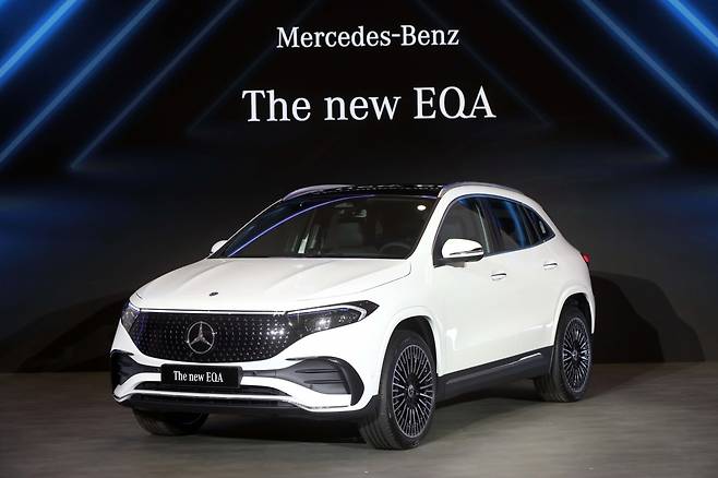 '더 뉴 EQA·EQB 출시 및 전기차 안전 인사이트 발표 행사' 현장.사진제공=메르세데스-벤츠
