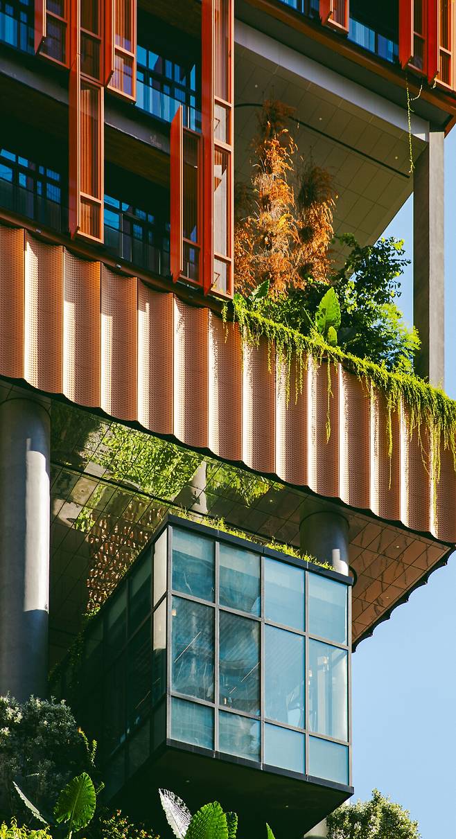 열대 정원 저택 빌라 마리를 모티브로 한 아티젠 싱가포르. 작년 11월 문을 연 신상 호텔이다