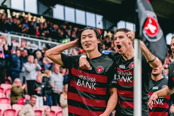 사진=미트윌란. 조규성의 미트윌란이 리그 우승에 성공했다.