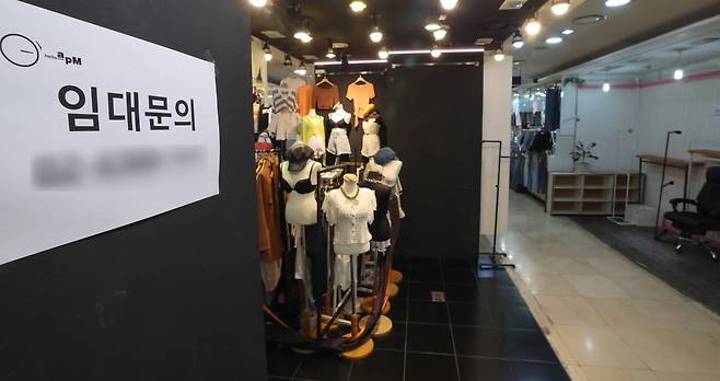 서울 동대문 패션타운 내 상가 모습. 최혁 기자