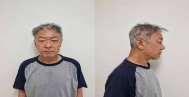 '강남 오피스텔 모녀 살인' 피의자 65세 박학선(서울경찰청 제공)