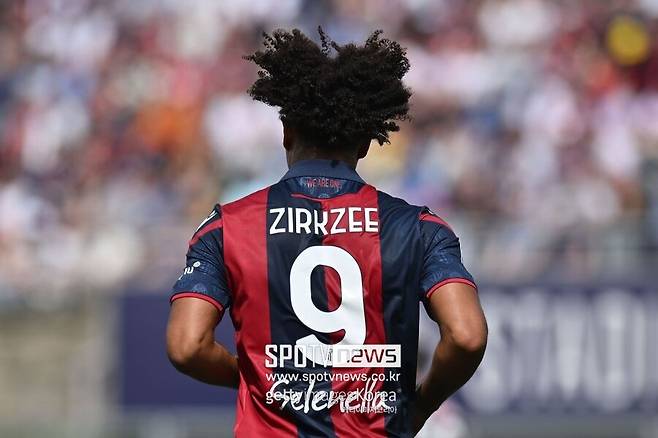 ▲ 볼로냐의 공격수 조슈아 지르크지. 아스널과 맨체스터 유나이티드가 영입을 원하고 있지만, AC밀란이 더 깊은 관심을 갖고 있다고 한다.