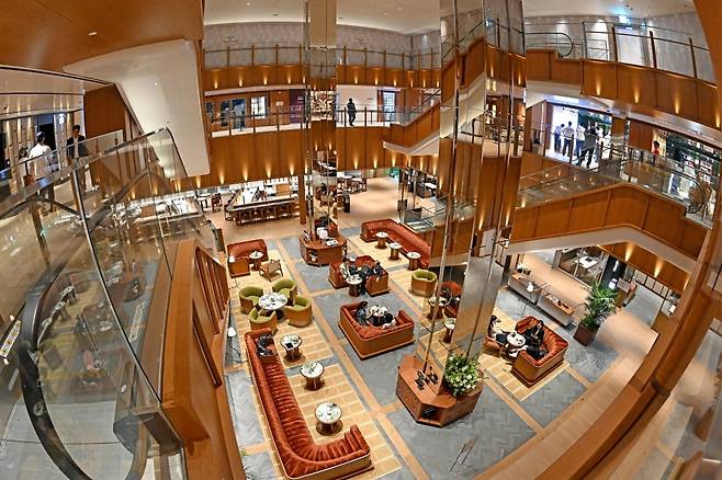 신세계백화점 강남점 지하 1층 하우스 오브 신세계 모습. (사진=서범세 기자)