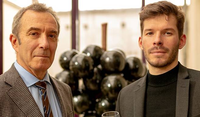 티에리(왼쪽)와 토마스. 홈페이지