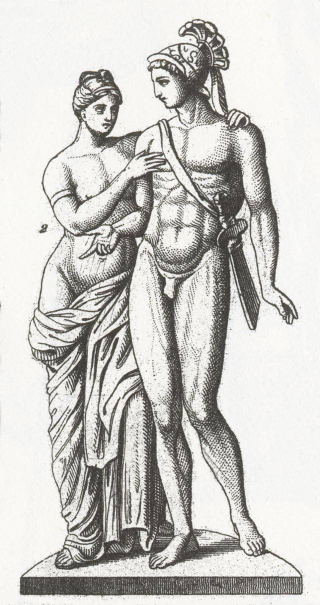 아레스와 아프로디테. 게티이미지뱅크