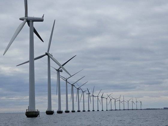 국가 전력의 98%를 재생에너지로 공급하는 노르웨이의 세계 최대 규모 부유식 풍력발전단지. 최경호 기자