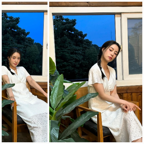 임지연이 땋은 머리와 고혹미로 팬들을 매료시켰다. 사진=임지연 SNS