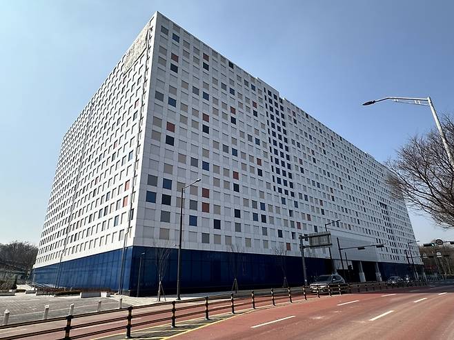 이지스자산운용이 최근 인수한 경기도 성남시 분당 물류센터 전경