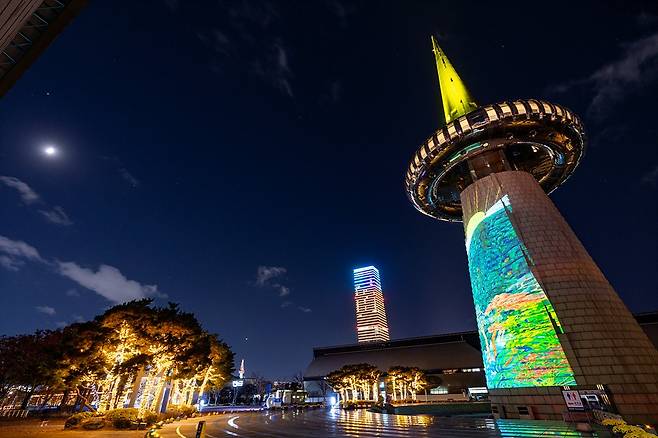 대전엑스포과학공원 미디어파사드