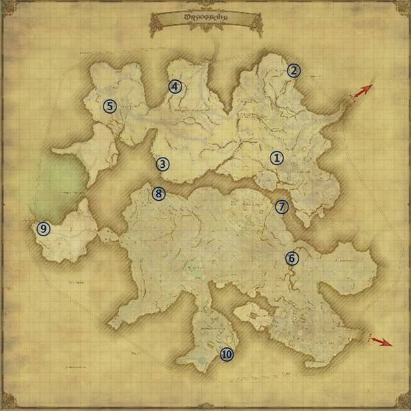 - 오르코·파챠 풍맥 위치