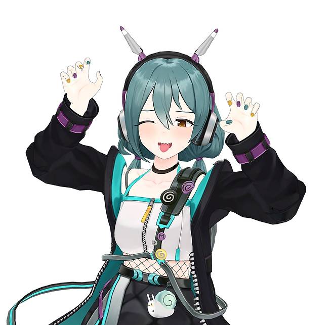 미츄 소속 버튜버 '마젯'(출처=스콘 공식 홈페이지).