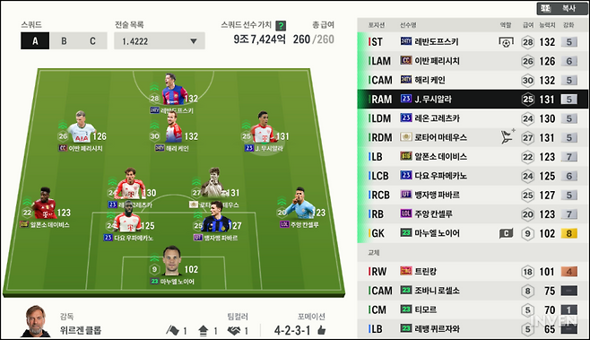 ▲ (구단주명 : 안녕난이창영)