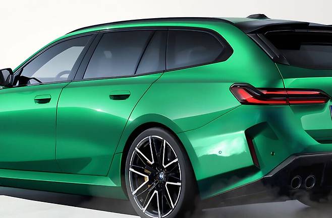 사진 : BMW M5 투어링 풀체인지 예상도 (출처=SRK Designs)