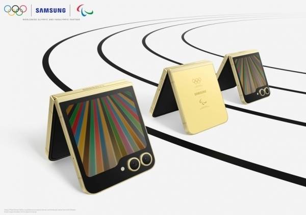 '갤럭시 Z 플립6 올림픽 에디션' 하이라이트 이미지./삼성전자
