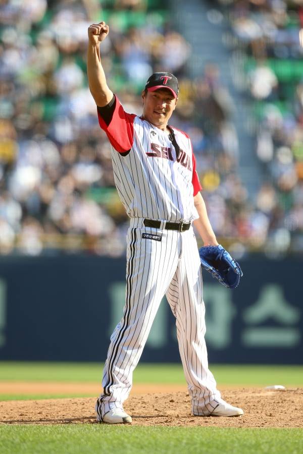 19년 동안 LG 트윈스에서만 활약했던 '롸켓맨' 이동현. 사진|LG 트윈스