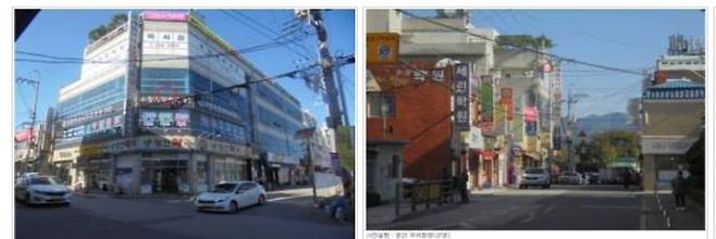 전업 투자자로 변신한 '당근자판기'(닉네임·김진옥·39) 씨가 투자한 전북 전주에 위치한 상거 매물과 주변 상권 모습.