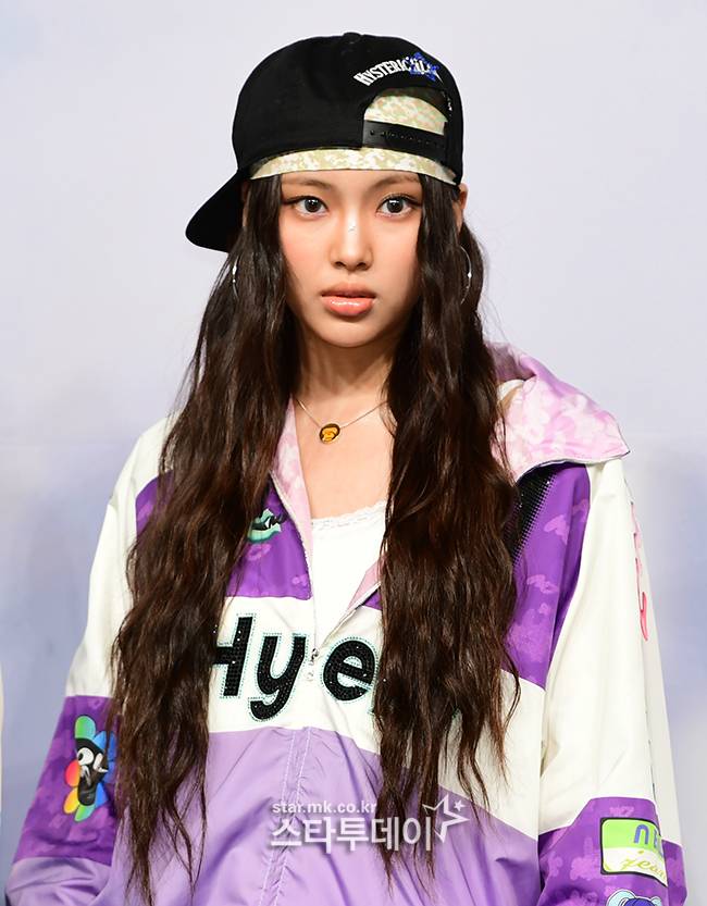 그룹 뉴진스 혜인. <강영국 기자>