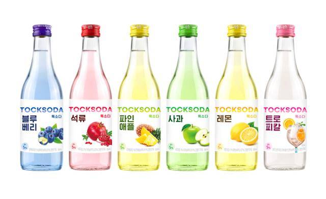 무학의 톡소다 소주. 무학 제공