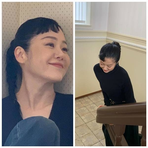 고현정이 헤어스타일에 변화를 주며 긍정적인 신호를 보냈다./사진=SNS