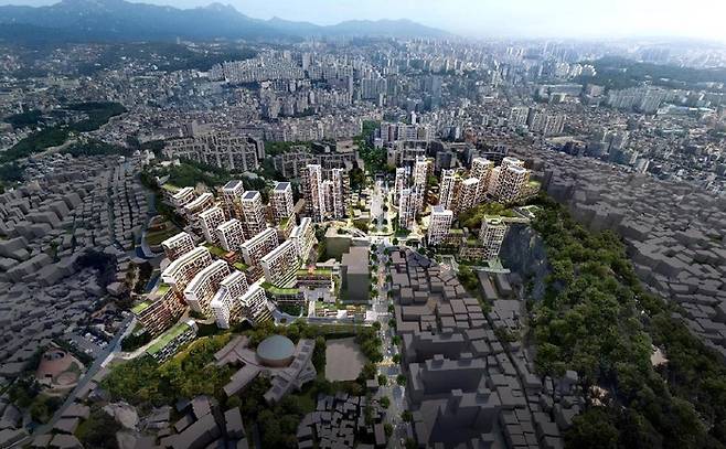 창신·숭인 조감도 <서울시>