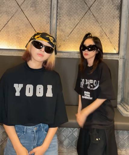 사진=왼쪽부터 2NE1 공민지, 산다라박/공민지 소셜미디어 캡처