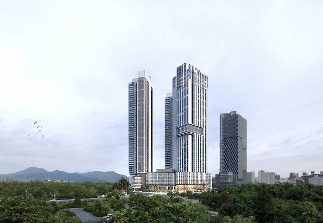 뚝섬지구 부영복합빌딩 투시도 /사진제공=서울시