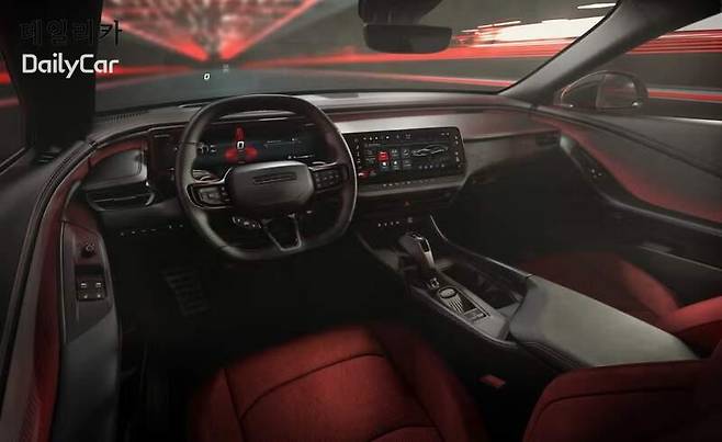 신형 닷지 챌린더 실내