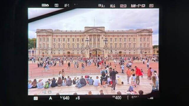 Z6 Ⅲ에 탑재된 EVF(전자식뷰파인더). 최대 밝기는 4천cd/m2까지 향상됐다. (사진=지디넷코리아)