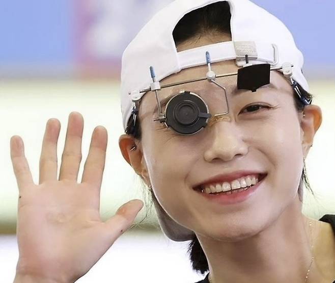 지난 9일 기자회견 중 쓰러진 파리 올림픽 사격 은메달 리스트 김예지가 건강을 회복했다며 팬들에게 감사 인사를 전했다. 김예지 인스타그램 갈무리