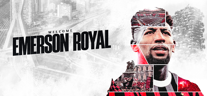 13일 토트넘을 떠나 밀란에 합류하게 된 에메르송 로얄. 사진=밀란