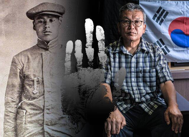 독립운동가 조응순 선생의 조카 조순호씨가 가문의 숨겨진 역사를 공개하며 단지동맹 후손이 있다면 만나고 싶다는 소망을 전했다. 사진은 안중근 의사와 함께 ‘단지(斷指)동맹’을 맺고 일제강점기 무장독립운동을 이끈 조응순 선생(왼쪽)과 조카 조순호씨의 모습. 조주현기자