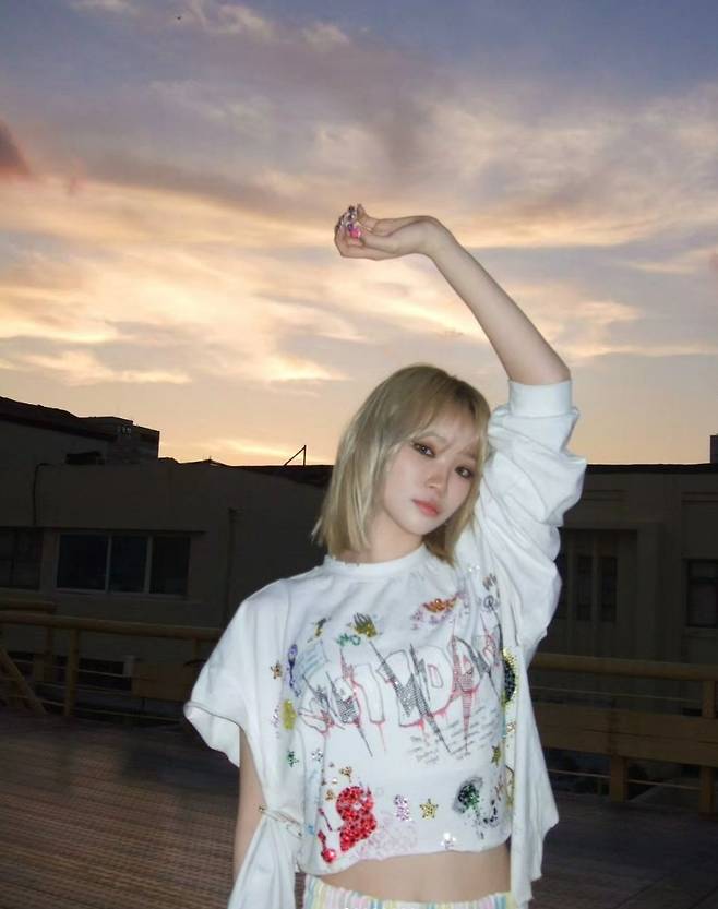 김채원 소셜미디어